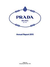 report cioccolato prada|prada group report.